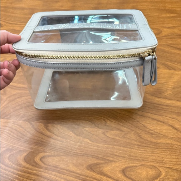 Truffle Clear and Gray Women's Tote Bag - Picture 2 of 6